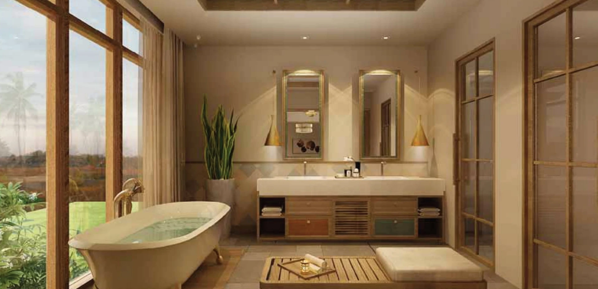 Hình ảnh phối cảnh biệt thự 4 phòng ngủ tại dự án Fusion Resort & Villas Đà Nẵng