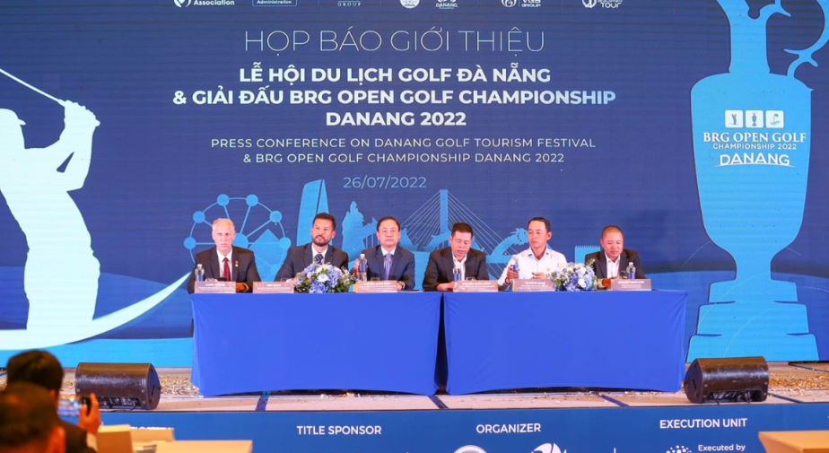 Đà Nẵng công bố tổ chức giải Golf quốc tế BRG Open Championship 2022