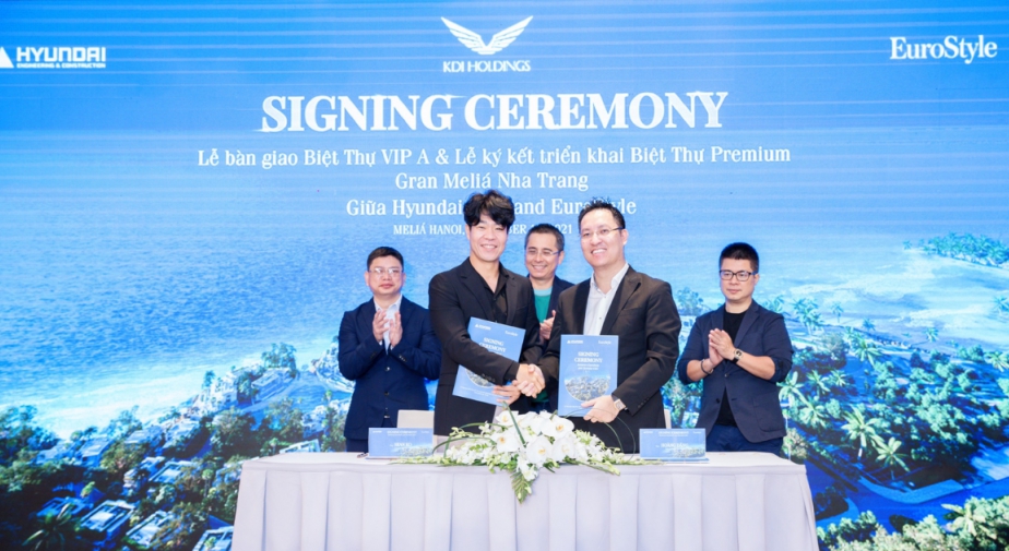 EuroStyle và Hyundai E&C tiếp tục hợp tác chặt chẽ trong dự án biệt thự 6* Premium tại Nha Trang