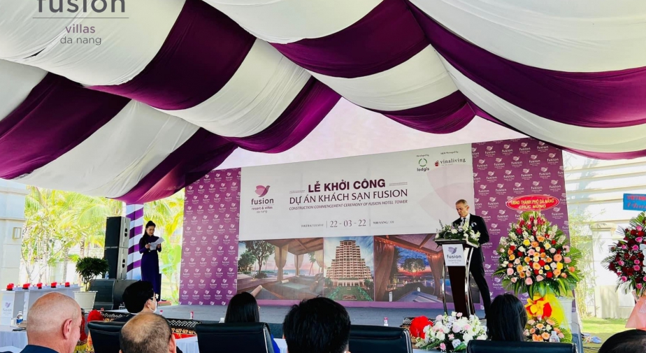 Sự kiện: Lễ động thổ khởi công xây dựng Khách Sạn Fusion Đà Nẵng