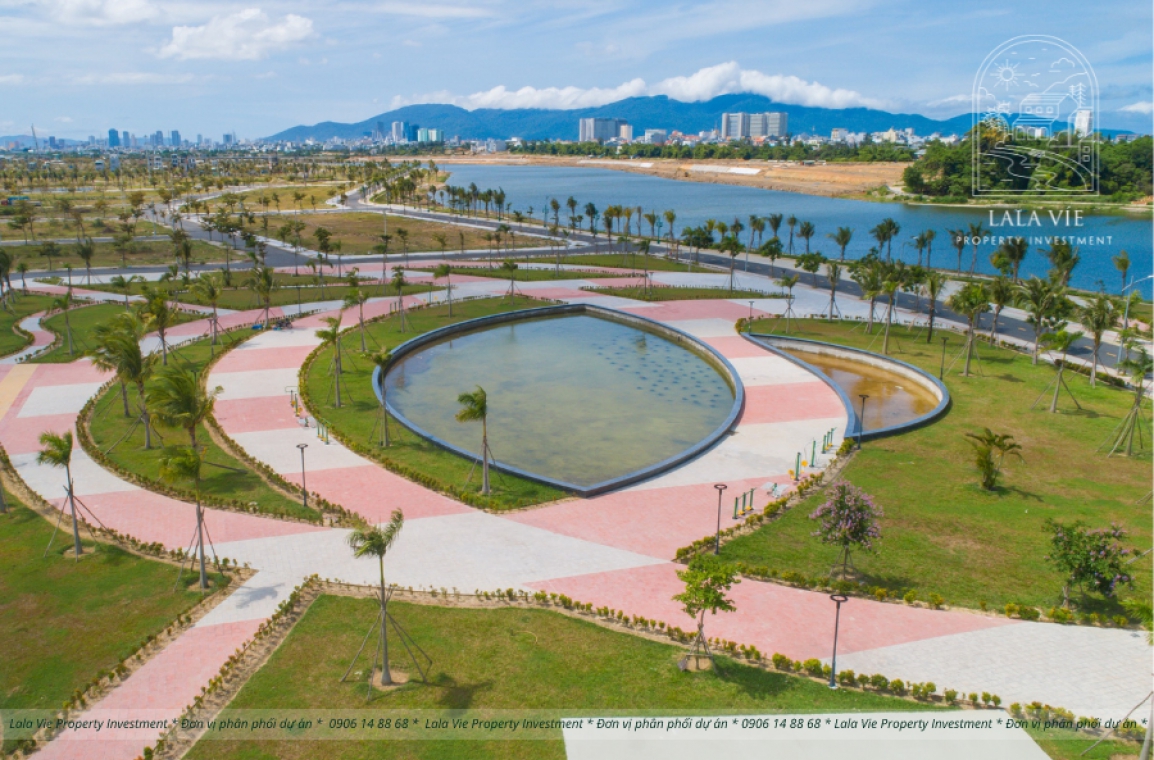 Công viên trong khuôn viên dự án Nam Hòa Xuân Đà Nẵng